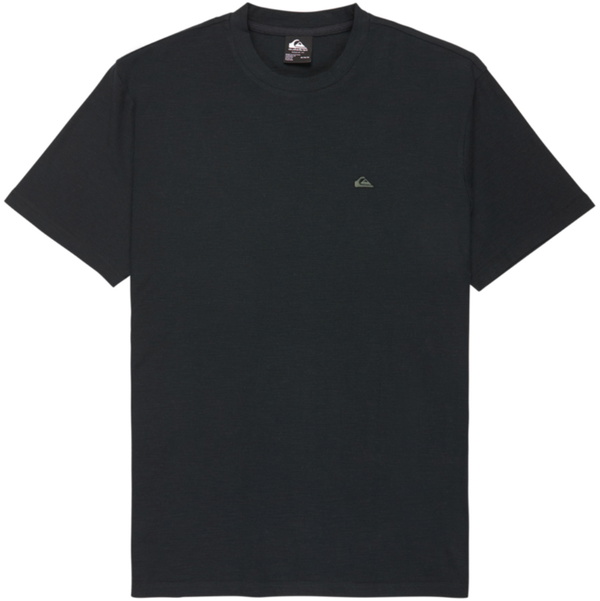 2026 Quiksilver Mens Slub Roundneck T-Shirt EQYKT04391 - Black